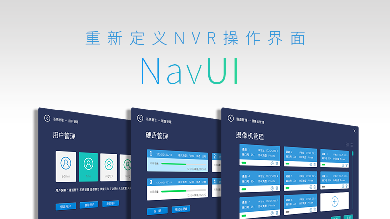 捷高NVR管理软件及NavUI版权声明